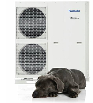 Super Leise Wärmepumpen SUPERQUIET von Panasonic